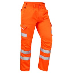 Leo CT01-O Bideford Cargo Trouser (GO/RT3279) Regular Leg Orange